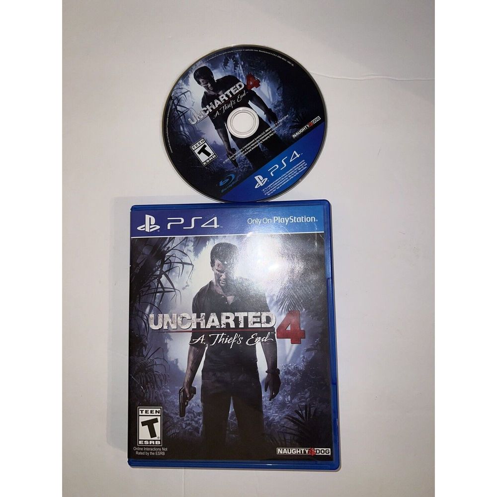 Uncharted 4: A Thief's End (2016, PlayStation 4)